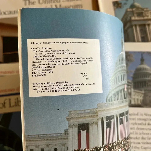 Lot of 5 Cornerstones of Freedom Books Children's Press Paperback Homeschooling - Picture 9 of 12